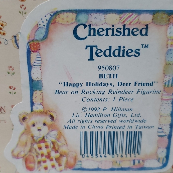 Cherished Teddies, Beth - Picture 6 of 6